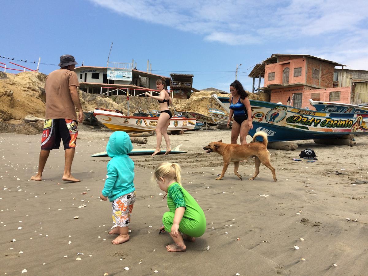 Hostal Puerto Engabao "El Surf Shelter" المظهر الخارجي الصورة