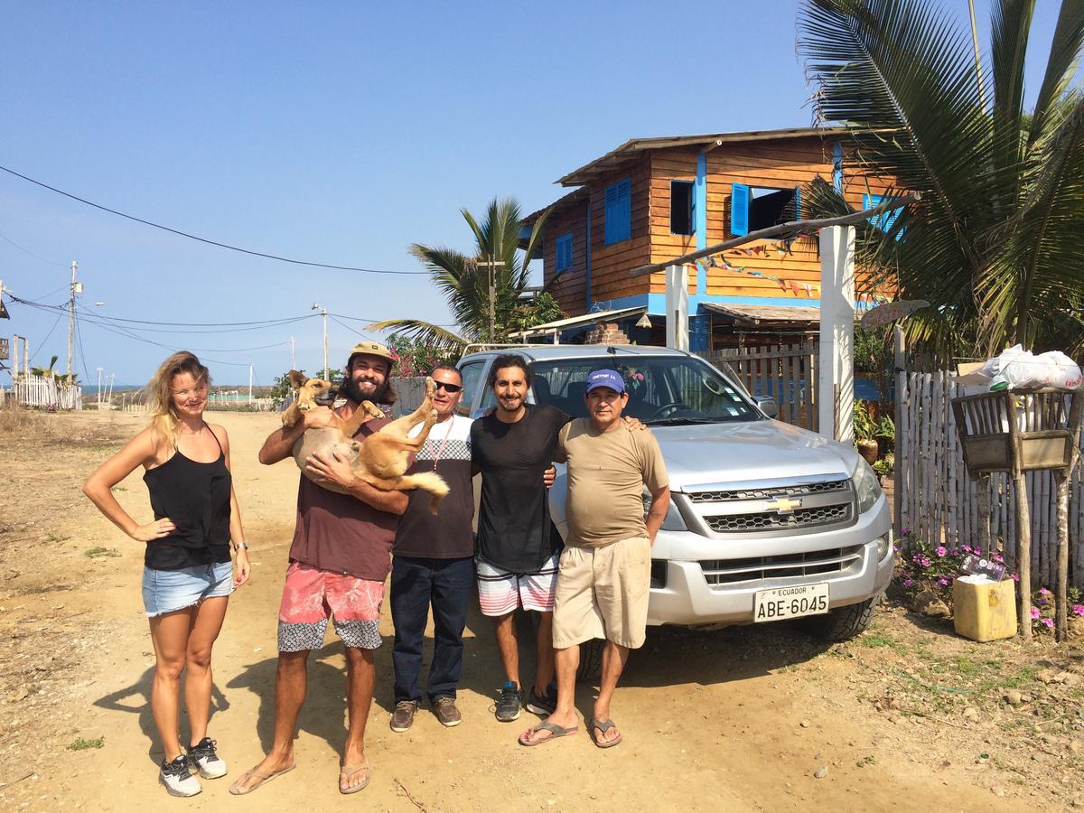 Hostal Puerto Engabao "El Surf Shelter" المظهر الخارجي الصورة